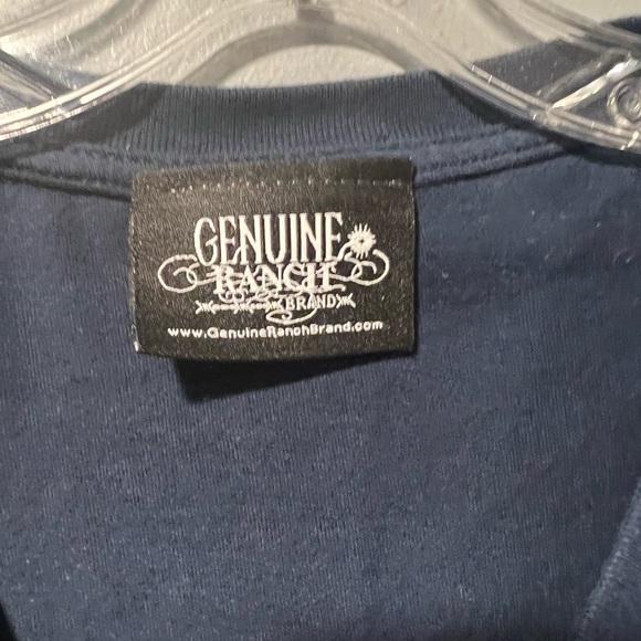 Genuine Ranch Cowgirl Tee Blue✅
16” Pit to Pit
24” Length - Picture 4 of 4